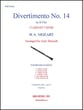 Divertimento No. 14 in B flat, K. 270 Clarinet Choir cover